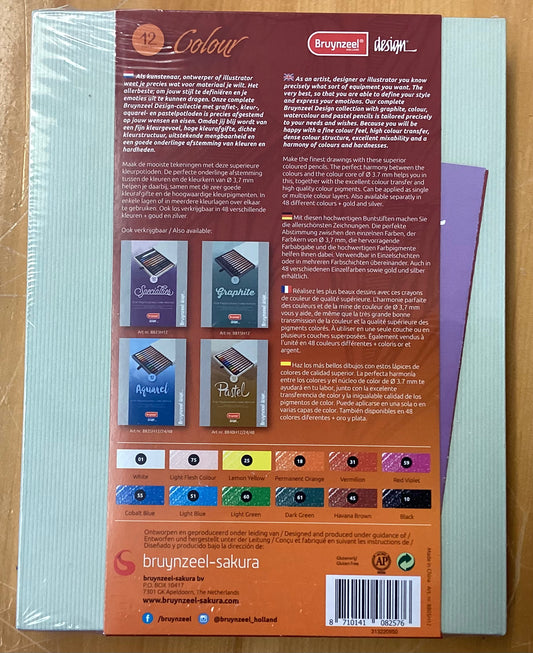 Bruynzeel Design Colour Pencil Sets