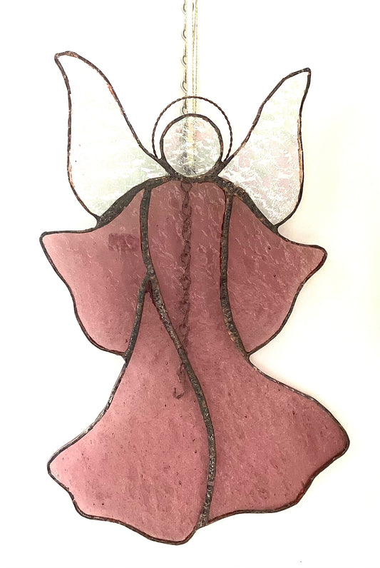 Stained glass large angels 5 1/2” to 10”