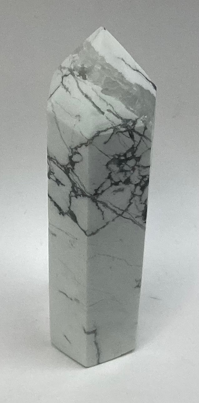 Small Howlite Tower