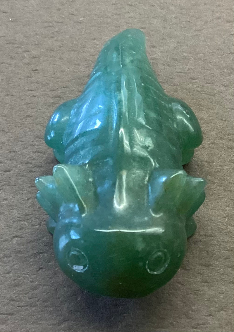 Crystal Axolotl Carvings
