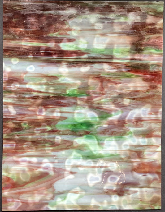 Youghiogheny Oceana Mottled Glass Sheets - Reds