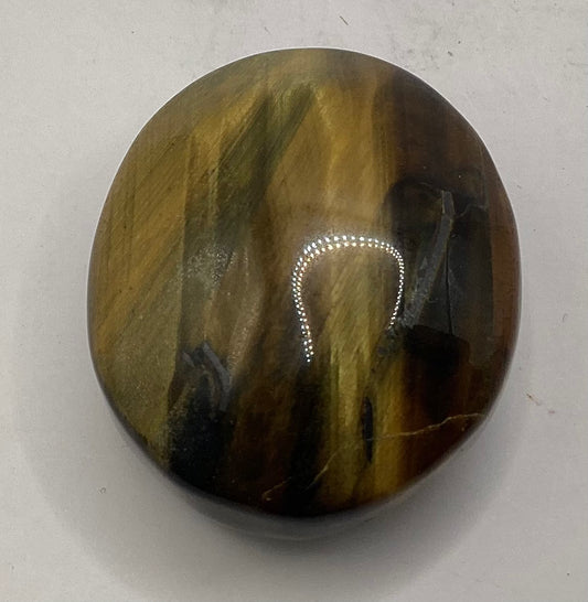 Tigers Eye Palm Stones