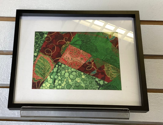 Quilted Fabric cards by Pauline