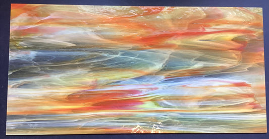 Wissmach Orange/Yellow/White Wispy - CC