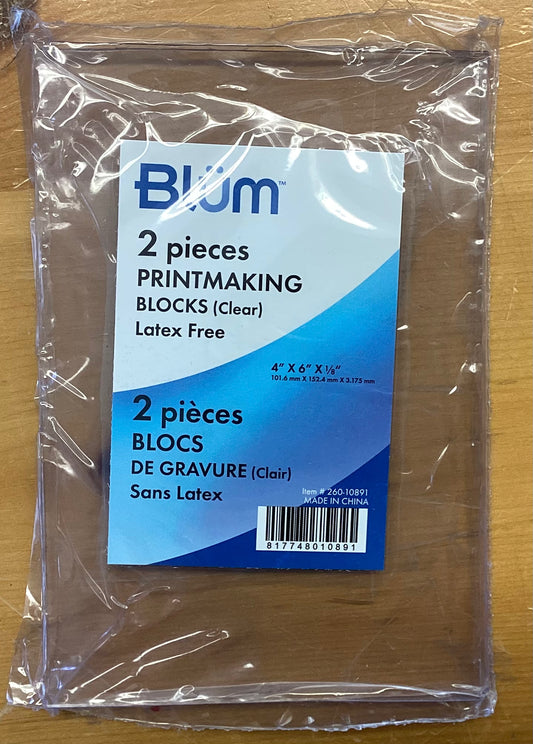 Blum 2 pieces printmaking Blocks