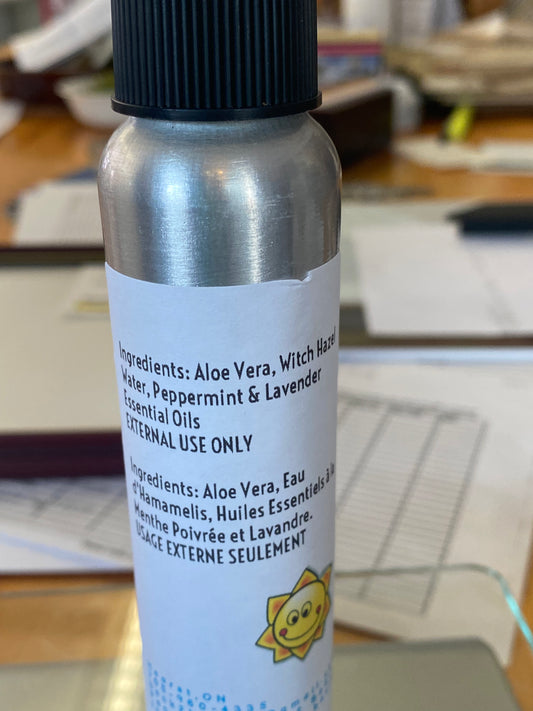 Sun Kissed Sun Burn Relief