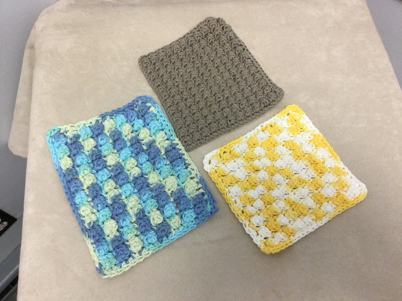 Bobble Washcloths/Dishcloths