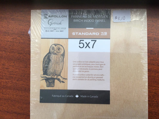 Apollon Gotrick birch wood panel standard 7/8 profile