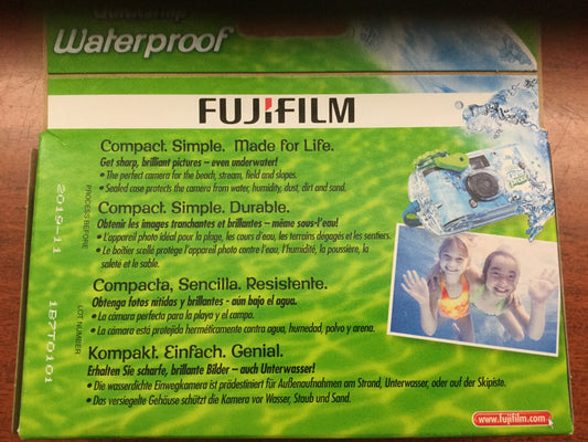 Fuji- Waterproof one time use camera and film