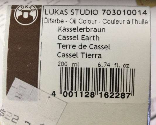 Lukas oil paint 200ml