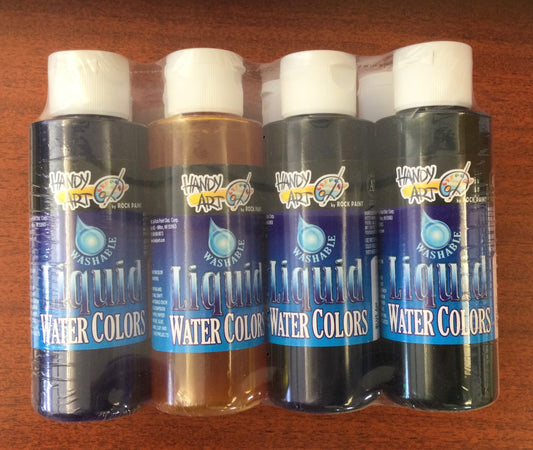 Handy Art washable liquid watercolor set