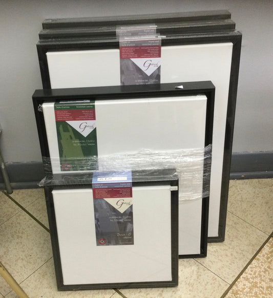 Apollon Gotrick - Stretched Gallery Canvas with Black Floater Frame set