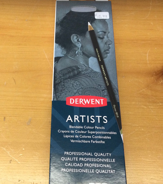 Derwent Artist bendable colour pencil set of 6