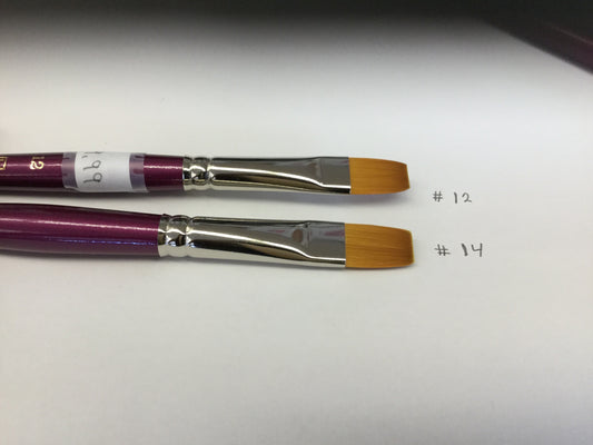 HJ ser. 660 flat gold sable shader brush