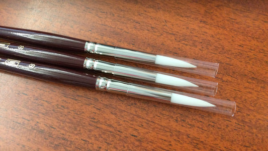 HJ ser.970 white taklon round bushes