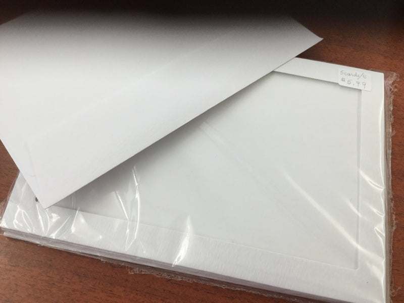 25 Photo cards with envelopes for 4x6 photos or art