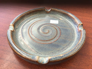 Ash tray stoneware pottery by Diane