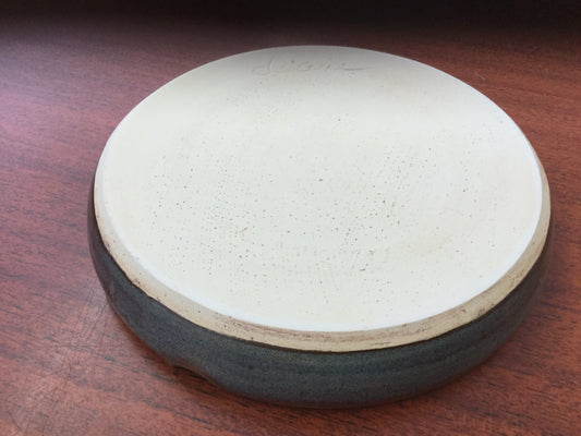 Ash tray stoneware pottery by Diane