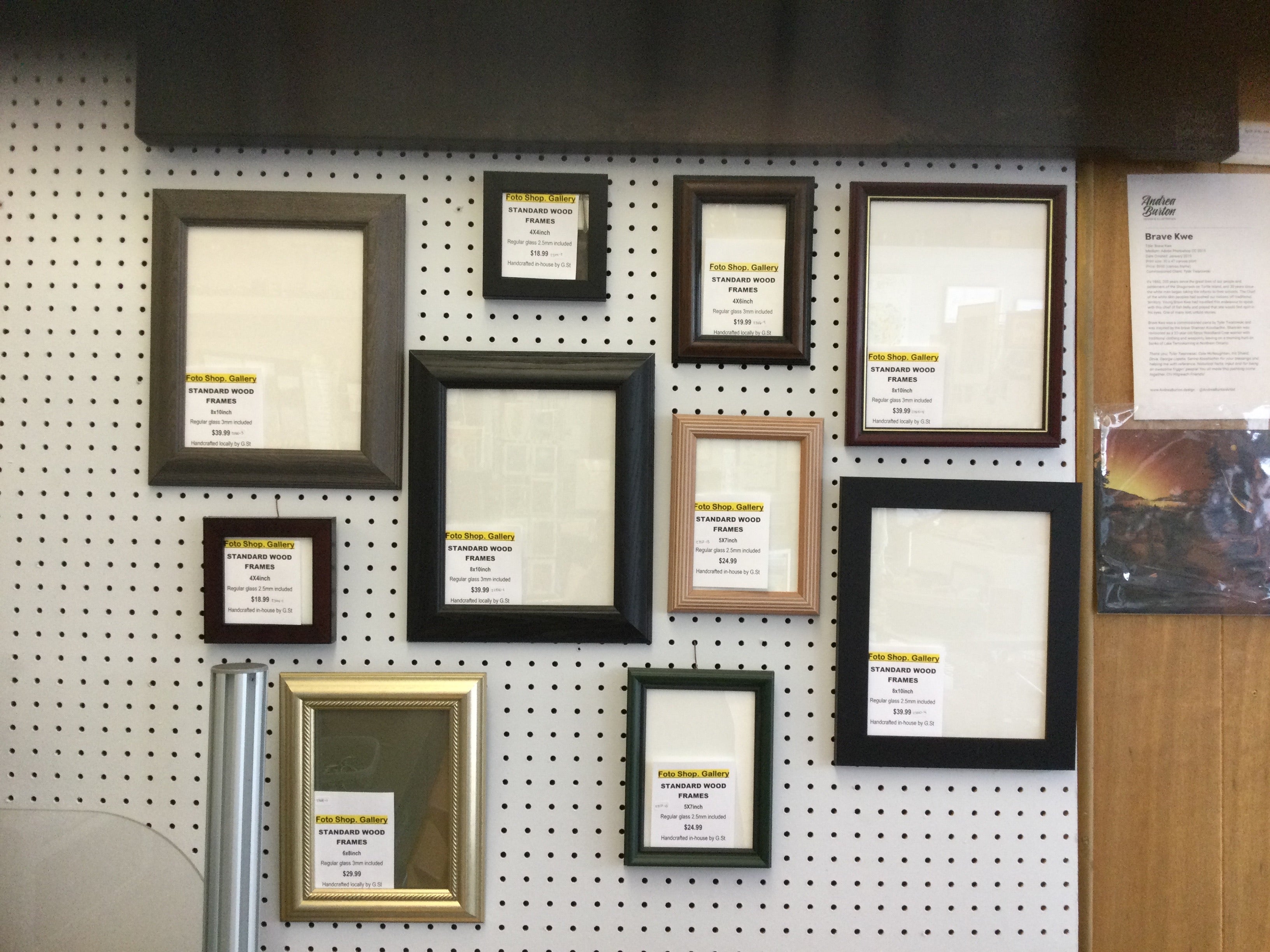 G.St Wooden Frames – Foto Shop. Gallery