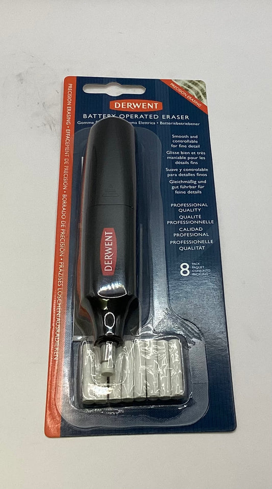 Derwent battery operated eraser 5” long