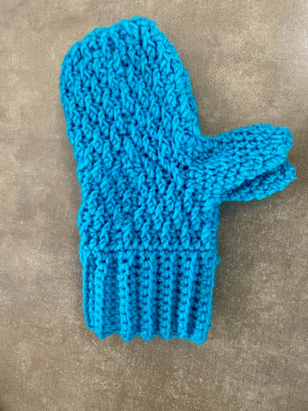 Ribbed Mittens