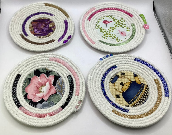 Rope Coasters by Solange Lafond