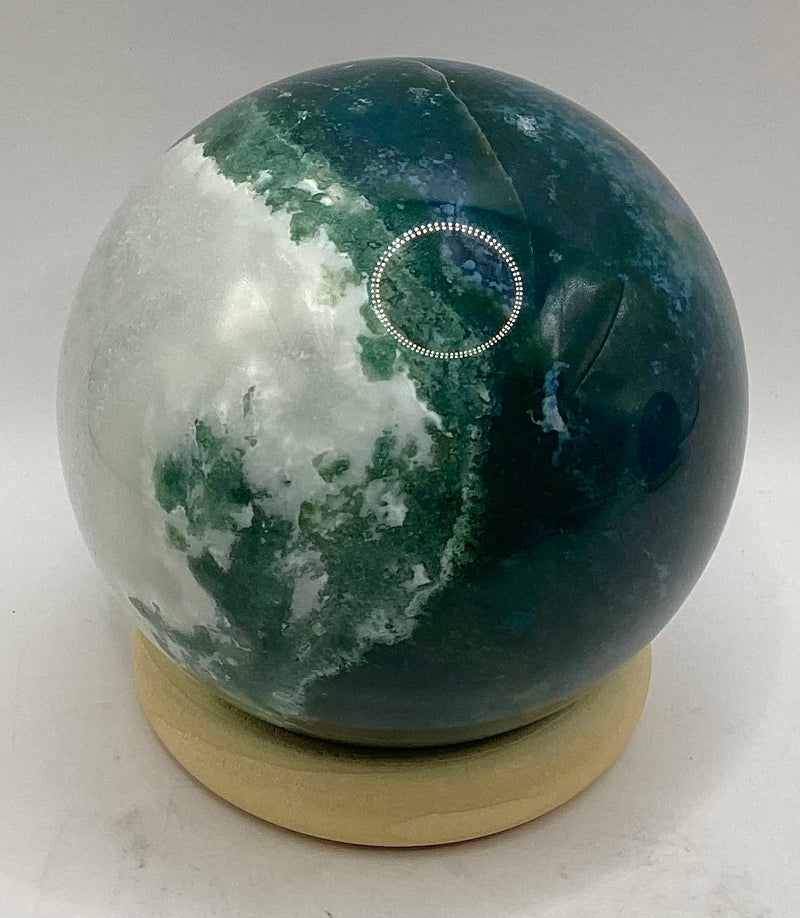 Moss Agate Large Spheres