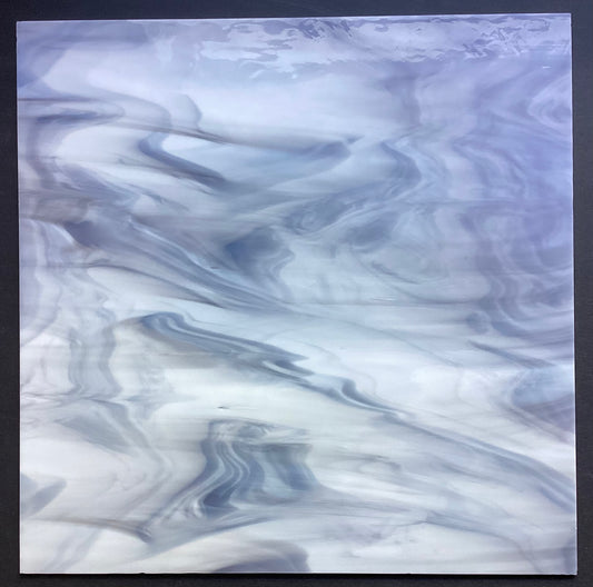 Oceanside Grey Opaque Wispy