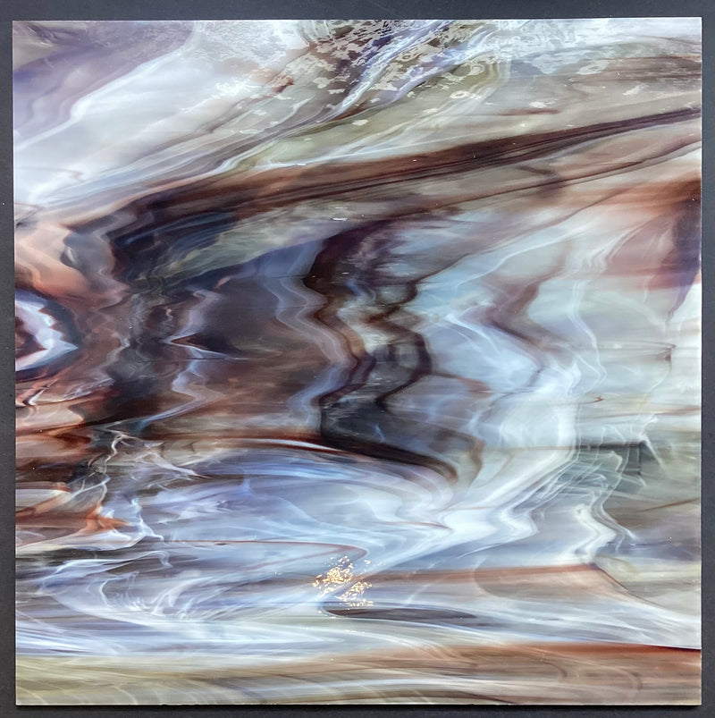 Wissmach White Brown Translucent Wispy CC