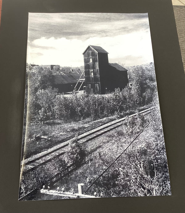 Right of Way Mine Gloss Photo with Black Mat