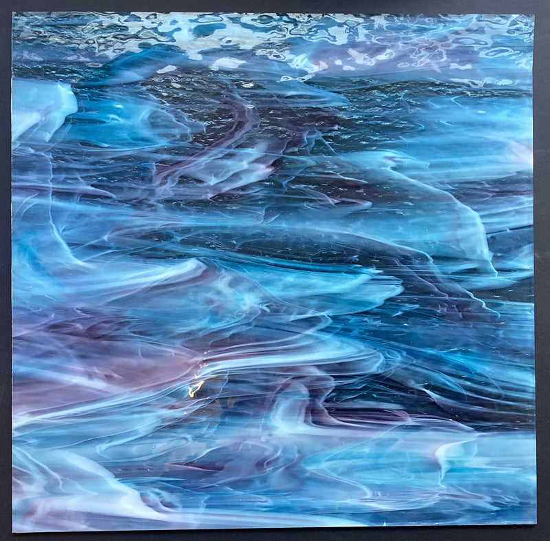 Wissmach Teal Rose Wispy CC