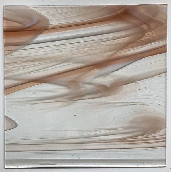 Oceanside Champagne White/Clear Wispy