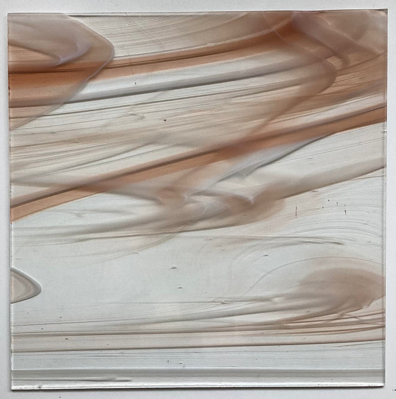 Oceanside Champagne White/Clear Wispy