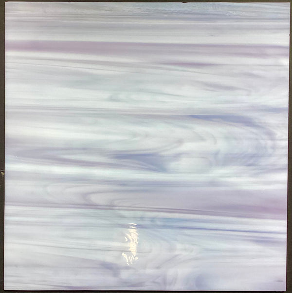 Oceanside White Opal Wispy Purple