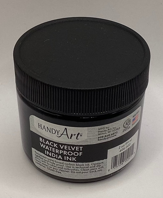 Handy Art-Black Velvet waterproof Indian ink