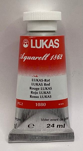 Lukas Aquarell 1862 Watercolor Tubes