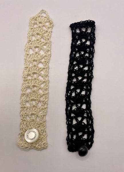 Crocheted Lace Cuffs