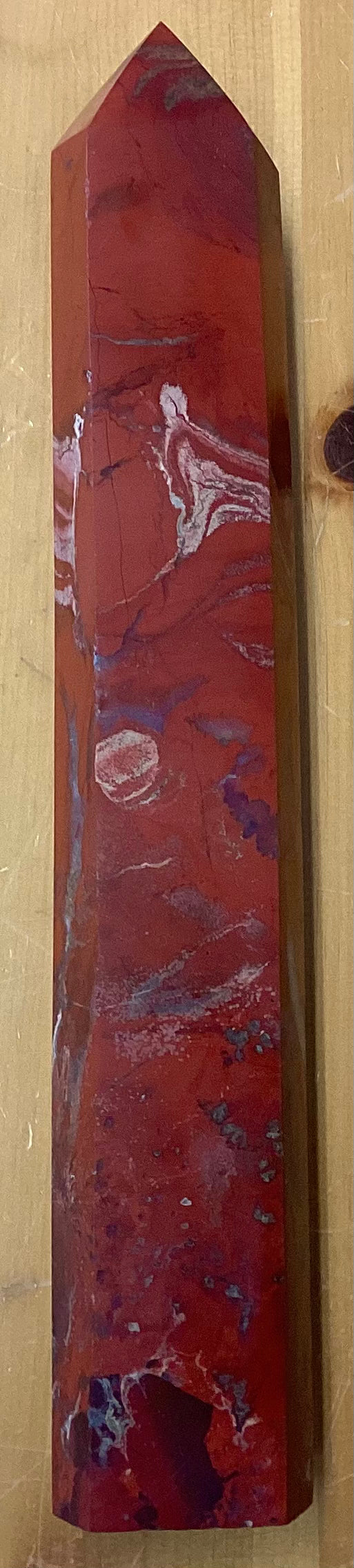Huge Red Jasper Tower