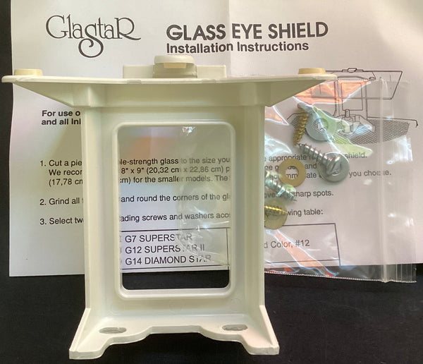 Glastar Glass Eye Shield Support