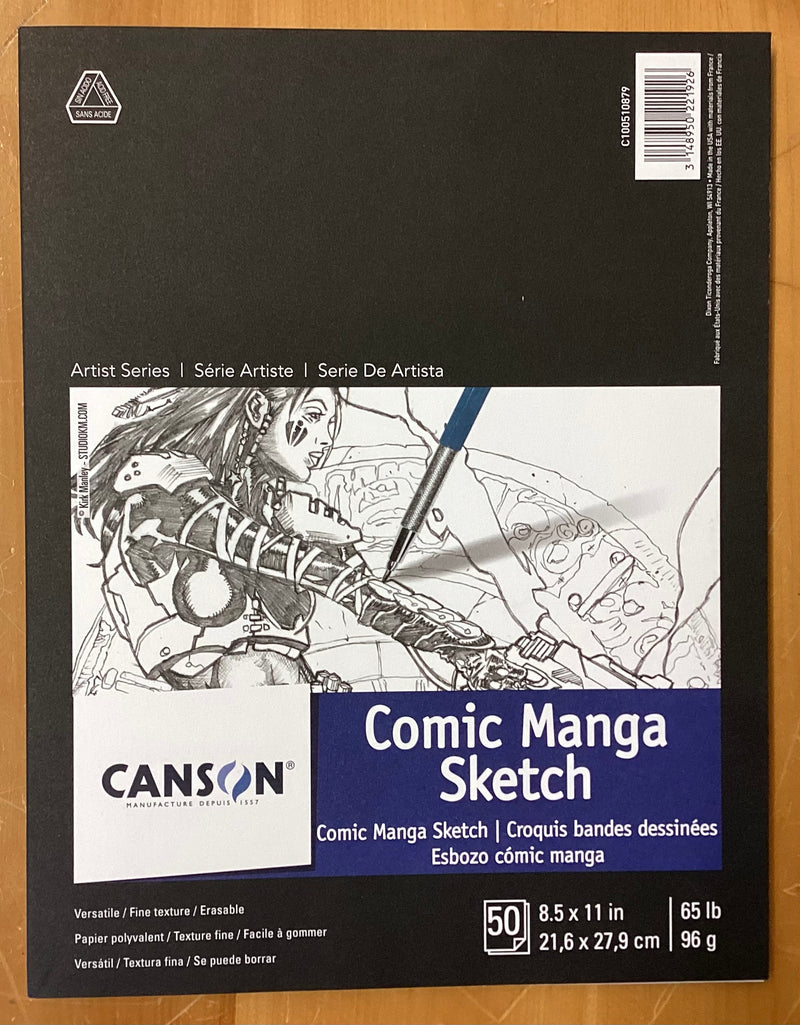 Canson Comic/Manga Sketch Book