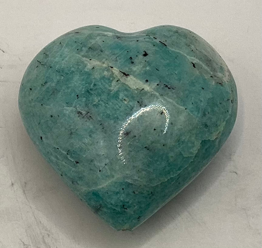 Amazonite Heart