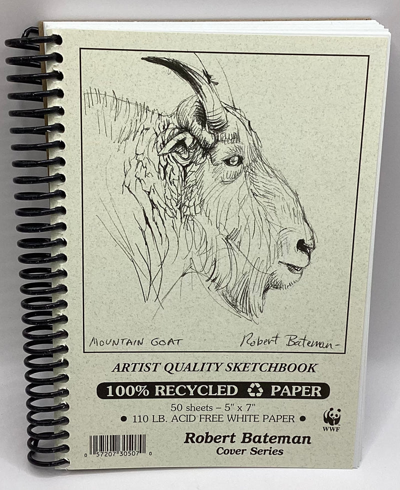 Robert Bateman Recycled Sketch book