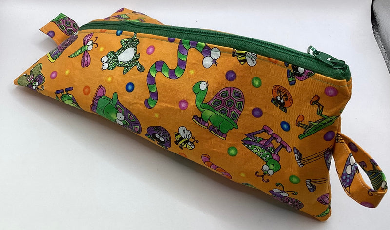 Quilted Kids Pencil Pouch by Solange Lafond