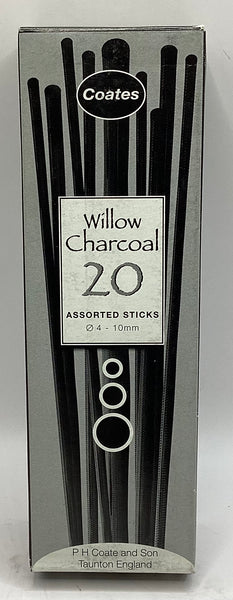 Coates - Willow Charcoal Short Sticks