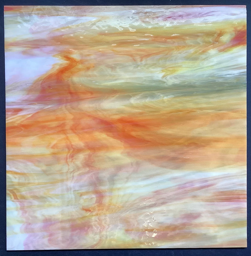 Wissmach Orange/Yellow/White Wispy - CC