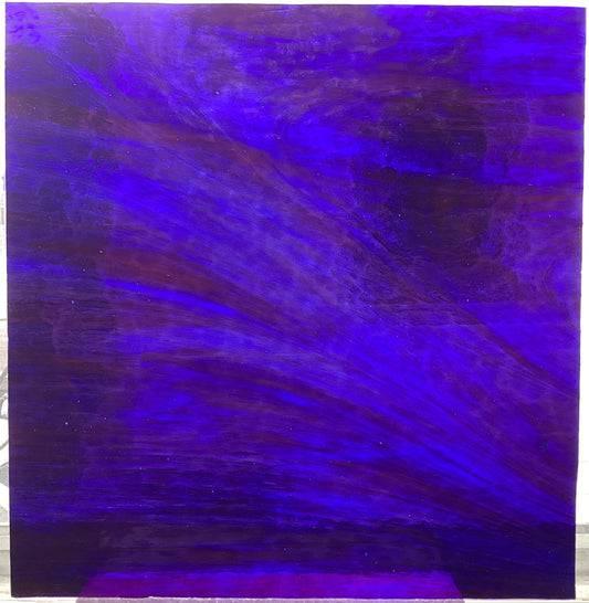Wissmach Blue with streaks of Purple Mystic Mottled Texture