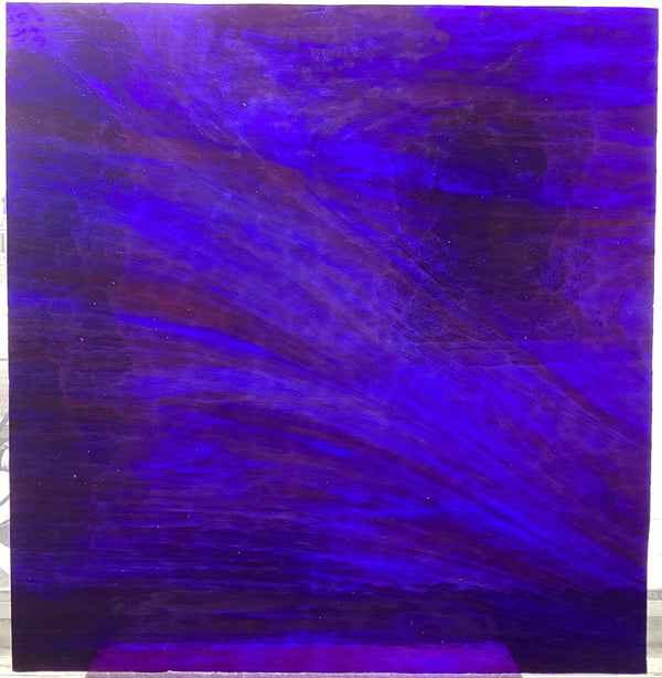Wissmach Blue with streaks of Purple Mystic Mottled Texture