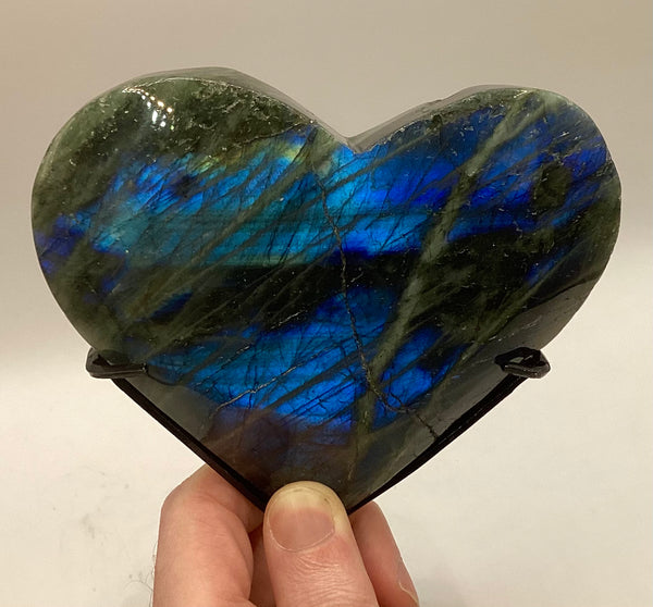 Labradorite Hearts