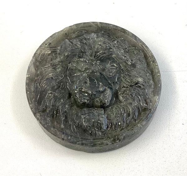 Stone Emblem of a Lion by A&S Crystal