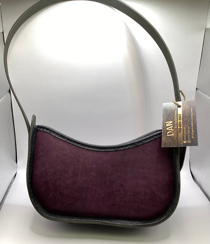 Leather hand bag